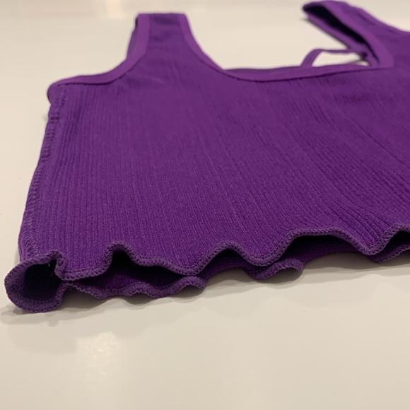New Abound Nordstrom Rack Bralette Purple Tilandia Size M - Picture 6 of 13